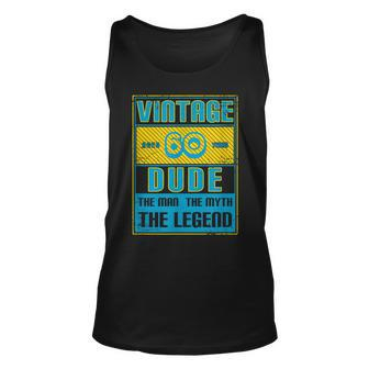 60Th Birthday Gifts For Men Age 60 Year Old Vintage Dad 1960 Unisex Tank Top - Seseable