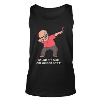 70. Geburtstag Herren Unisex TankTop, Perfekt für Väter & Opas - Seseable