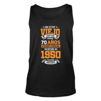 70. Geburtstag Herren Unisex TankTop, Spaßiges 2020 Papa Edition Design - Seseable