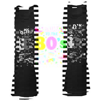 Back To 80S 1980S Vintage Retro Eighties Costume Party Tank Top | Mazezy