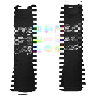 80S Party 1980S Funny Vintage 80S Costume Men Women Unisex Tank Top - Seseable