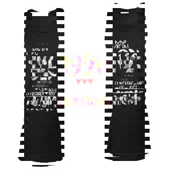 97Th Birthday Gifts For Women Floral Made In 1926 Birthday Unisex Tank Top - Seseable