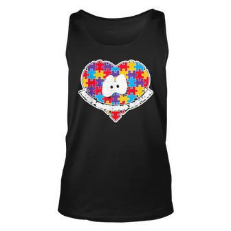 Accept Understand Love Autism Awareness Month Autism Support Unisex Tank Top - Seseable