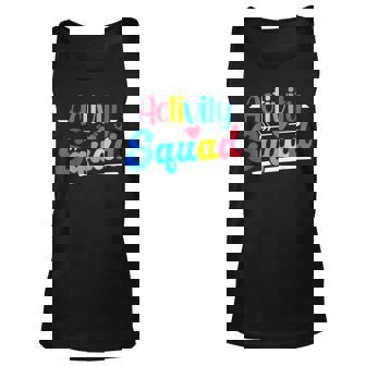 Activity Squad Activity Director Activity Assistant Unisex Tank Top | Mazezy