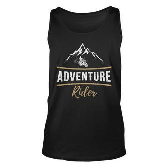 Adventure Rider Motorcycle Camping Unisex Tank Top - Seseable