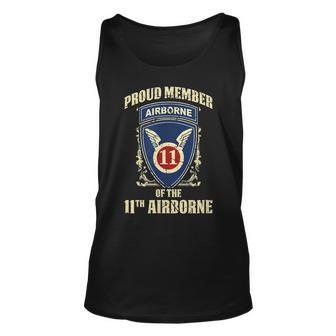 Airborne For Men - Proud Member Of The 11Th Airborne Unisex Tank Top - Seseable