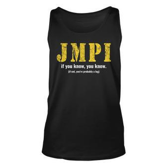 Airborne Jumpmaster Jmpi Paratrooper Military Humor Unisex Tank Top - Seseable