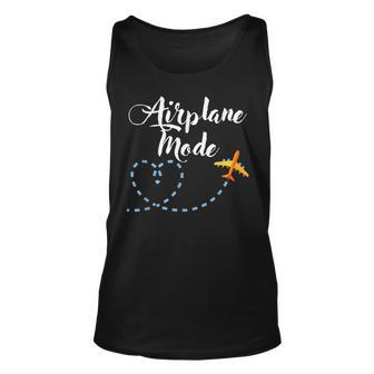Airplane Mode | Vacation Holiday | Travel Unisex Tank Top | Mazezy DE