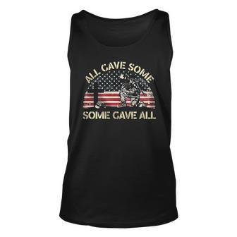 All Gave Some - Some Gave All Men Women Tank Top Graphic Print Unisex - Thegiftio UK