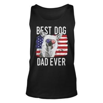 American Flag Best Dog Dad Ever Chinese Crested Usa Tank Top | Mazezy