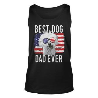 American Flag Best Dog Dad Ever Coton De Tulear Usa Tank Top | Mazezy
