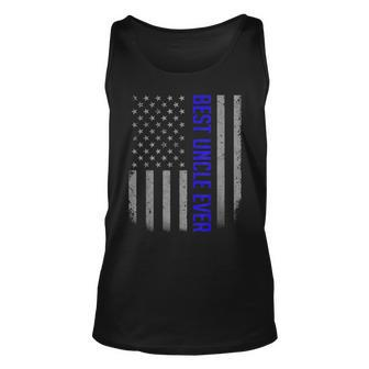 American Flag Dad For Fathers Day Best Uncle Ever Tank Top | Mazezy DE