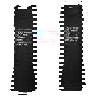 American Flag Moose 4Th Of July Animal Gift Men Women Tank Top Graphic Print Unisex - Thegiftio