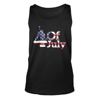 American Independence Usa Flag 4Th Of July Statue Of Liberty Tank Top | Mazezy