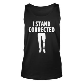 Ampu Humor Corrected Leg Arm Funny Recovery Gifts Unisex Tank Top - Seseable