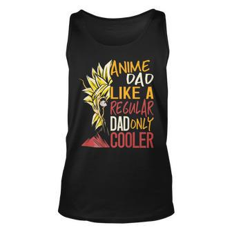 Anime Dad Like A Regular Dad Only Cooler Back Print Bxswncp Tank Top | Mazezy