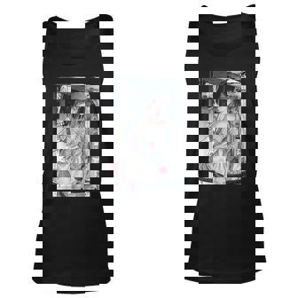 Anime Japanese Aesthetic Samurai Girl Soft Grunge Horror Unisex Tank Top | Mazezy