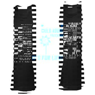 April Is Child Abuse Prevention Month Child Abuse Awareness Tank Top | Mazezy