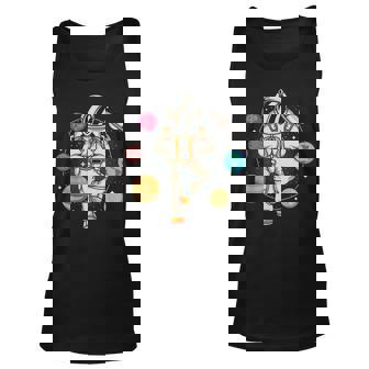 Astronomy Spirituality Astronaut Buddhist Zen Yoga Planet Unisex Tank Top | Mazezy