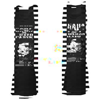 Autism Awareness Grandpa Grandson Best Friend For Life Tank Top | Mazezy