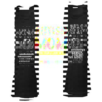 Womens Autism Mom Heroes Im Raising Mine Autism Awareness For Mom Tank Top | Mazezy