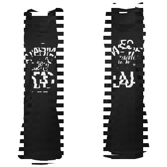 Awesome Like My Dad Funny Christmas Day Gift Unisex Tank Top - Thegiftio
