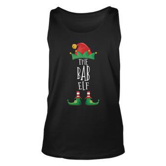 Bab Elf Lustige Familie Passende Gruppe Weihnachten Party Elf Tank Top - Seseable