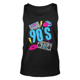Back To The 90S Outfit Retro Party 90S Costume Theme Party Unisex Tank Top | Mazezy