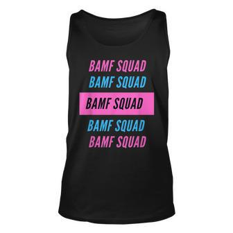 Bamf Squad Vice Style Unisex Tank Top | Mazezy