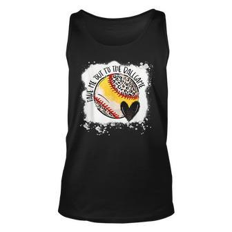 Baseball Softball Take Me Out To The Ball Game Mom Of Both Unisex Tank Top | Mazezy