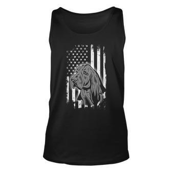 Basset Hound American Flag Cool Usa Patriotic Dog Lover Tank Top | Mazezy