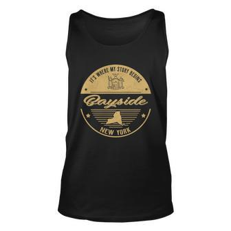 Bayside New York Its Where My Story Begins Unisex Tank Top - Seseable
