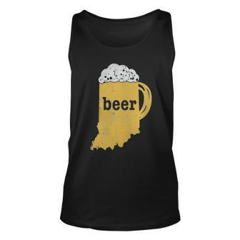 Beer Mug Indiana Shirt Personalized Beer Pitcher T Shirt Men Women Tank Top Graphic Print Unisex - Thegiftio UK