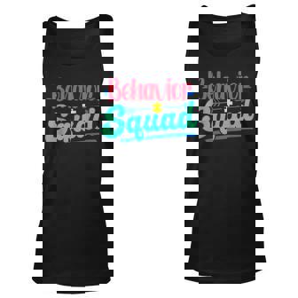 Behavior Squad Behavior Technician Unisex Tank Top | Mazezy
