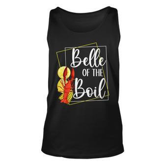 Belle Of The Boil Seafood Crawfish Boil Lover Frogmore Stew Tank Top | Mazezy