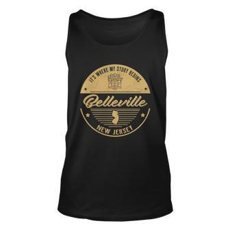 Belleville New Jersey Its Where My Story Begins Unisex Tank Top - Seseable