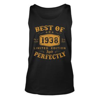 Best Of 1938 Jahrgang 85 Geburtstag Herren Damen Geschenk Tank Top - Seseable