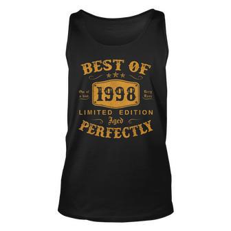 Best Of 1998 Jahrgang 25 Geburtstag Herren Damen Geschenk Tank Top - Seseable