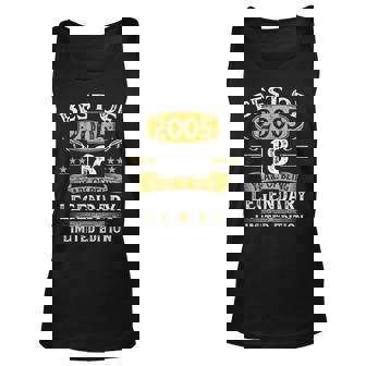 Best Of 2005 Limited Edition 18 Year Old 18Th Birthday Tank Top | Mazezy