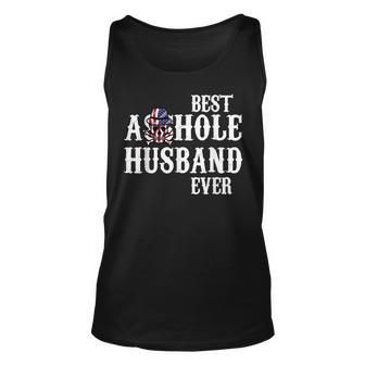 Best Asshole Husband Ever For Dad Gift For Mens Unisex Tank Top | Mazezy