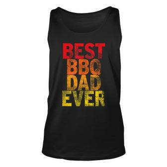 Best Bbq Dad Ever Gift For Mens Unisex Tank Top | Mazezy