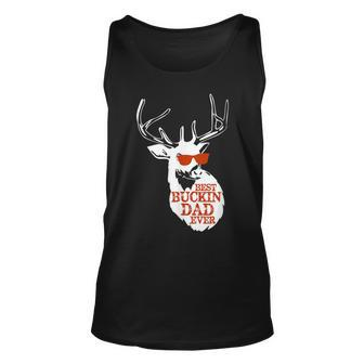 Best Buckin Dad Ever Gift Fathers Day New Dad Gift For Mens Unisex Tank Top | Mazezy UK