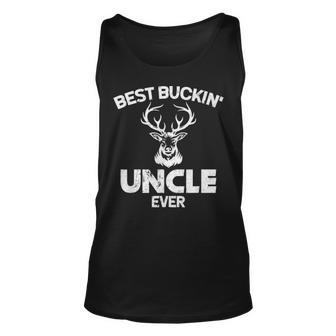 Best Bucking Uncle Ever Fathers Day Deer Hunter Gift Unisex Tank Top - Seseable