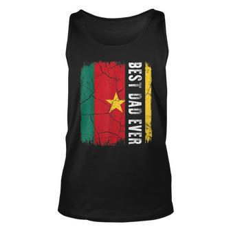 Best Cameroonian Dad Ever Cameroon Daddy Fathers Day Gift Unisex Tank Top | Mazezy UK