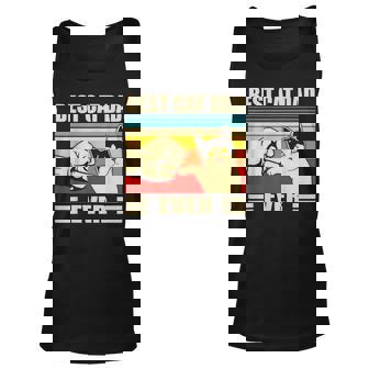 Mens Best Cat Dad Ever Cat Daddy Man Fathers Day Tank Top | Mazezy