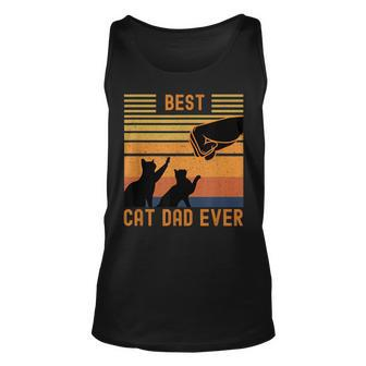 Best Cat Dad Ever Fist Bump For Fur Daddies Unisex Tank Top | Mazezy