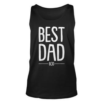 Best Dad Bod Fathers Day Daddy Papa Dada Pops Tank Top | Mazezy