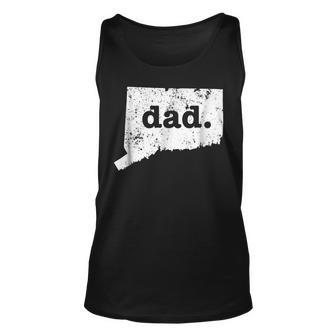 Best Dad Connecticut T Funny T For Dad Gift For Mens Unisex Tank Top | Mazezy