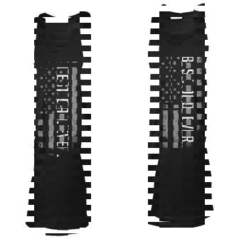 Best Dad Ever Usa American Flag For Fathers Day Tank Top | Mazezy