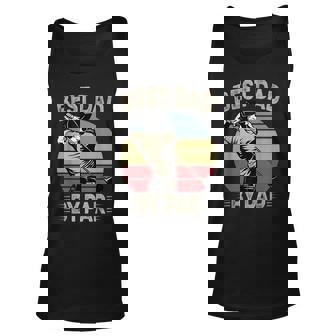 Best Dad By Par Retro Vintage Fathers Day Golf Tank Top | Mazezy